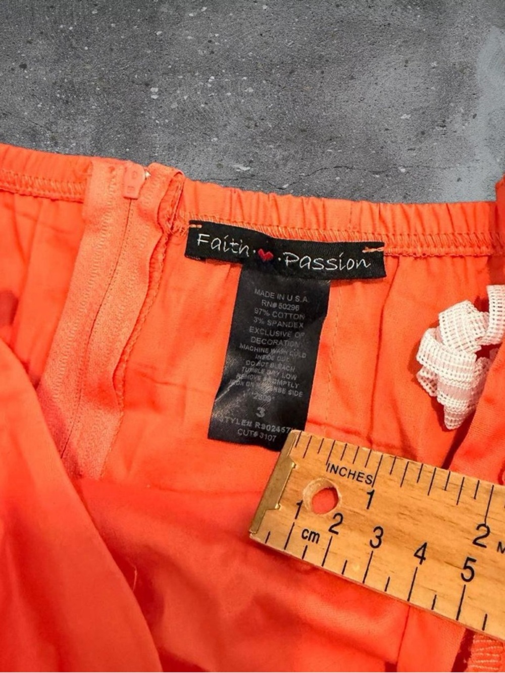 orange halter mini dress y2k ruffle tiered summer - Picture 4 of 5